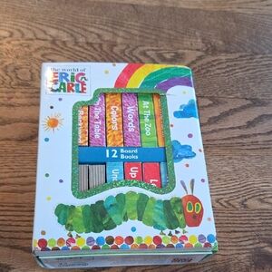 Eric Carle - Colorful 12 Board Mini Book Set for Kids - 10 Months +